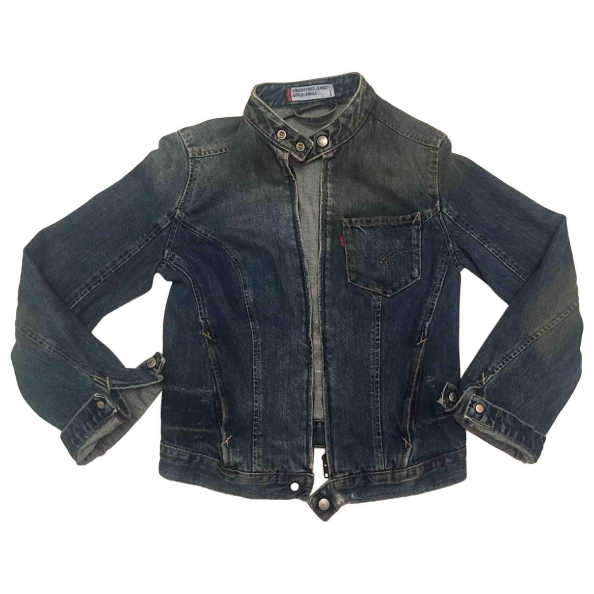 Biker jacket Levi's Blue size S 